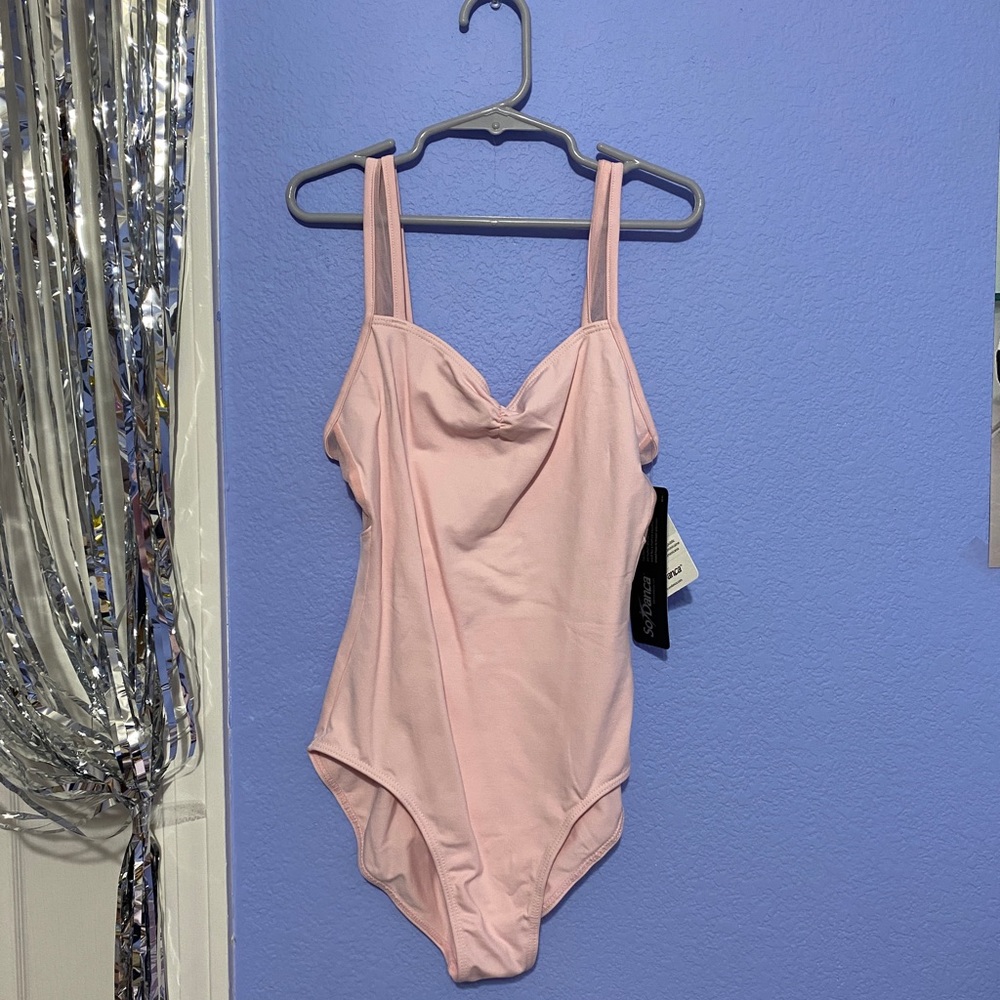 Brand New Small So Danca Pink Ballet Leotard